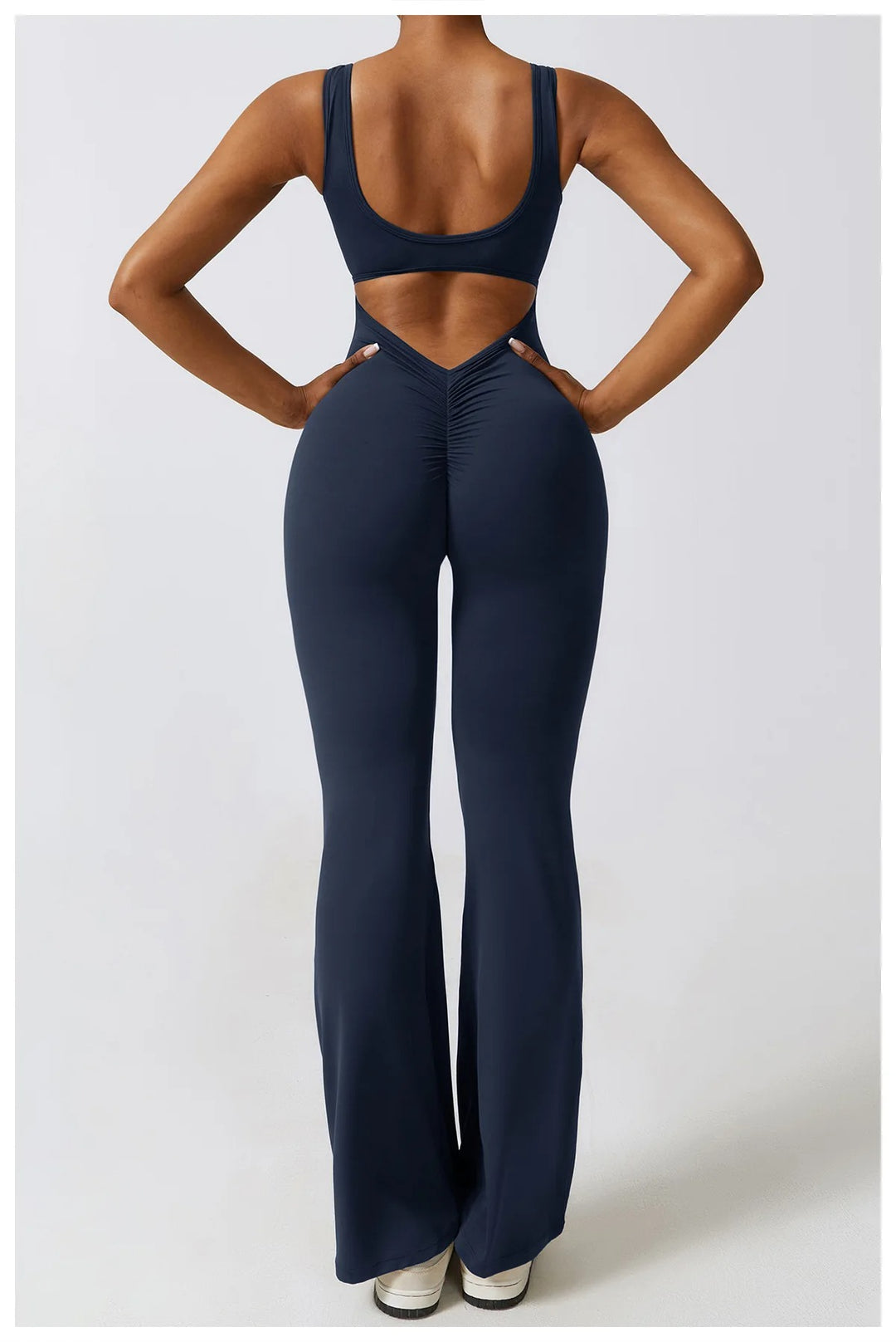 BodyGlam Jumpsuit with Flared Legs