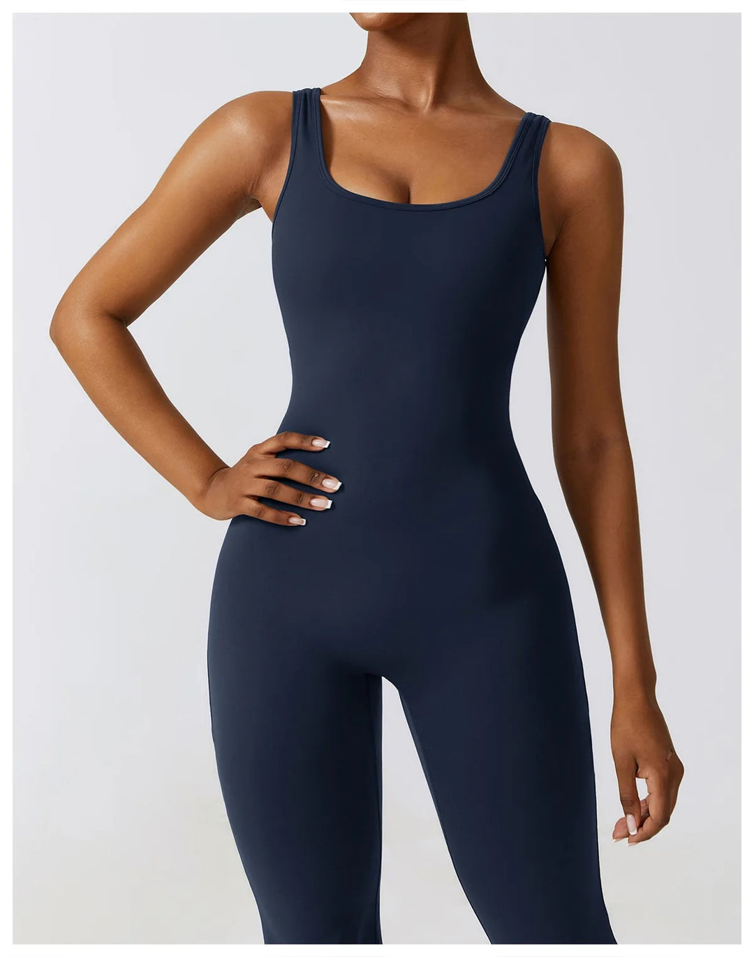 BodyGlam Jumpsuit with Flared Legs